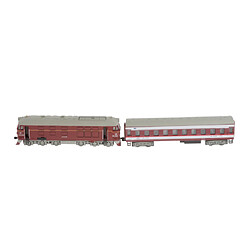 Acheter Locomotive De Train Simulée 1:87 Modèle De Jouet Rouge