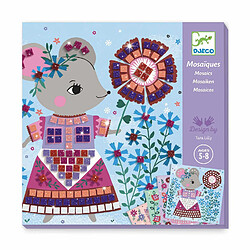 Djeco DJ09425 - Mosaïques Lovely pets