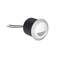 Acheter Ledkia Balise Extérieure Murale LED Encastrable 3W Ronde Occulare Blanche Blanc neutre 4000K