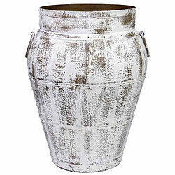 Vase Alexandra House Living Blanc Bois de manguier 45 x 60 x 45 cm