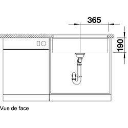 Avis Blanco Evier à encastrer Sublime 700-U Tartufo 523449