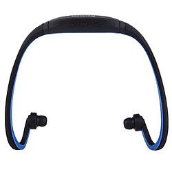 Wewoo Casque Bluetooth Sport bleu foncé pour Smart Phones & iPad & Laptop & Notebook & MP3 ou Autres Dispositifs Audio Stéréo Sans Fil Intra-auriculaires Écouteurs In-Ear avec Mains Appel Gratuit,