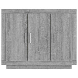 Acheter vidaXL Buffet Sonoma gris 92x35x75 cm Bois d'ingénierie