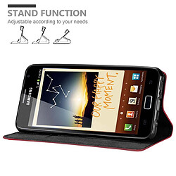 Cadorabo Coque Samsung Galaxy NOTE 1 Etui en Rouge