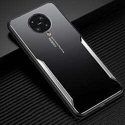 Coque en TPU + métal hybride noir/argent pour votre Xiaomi Redmi K30 Pro/Poco F2 Pro