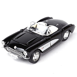 Avis Universal 1: 24 Voiture de sport Moulée sous pression statique Collectible Modèle Voiture Jouet(Le noir)