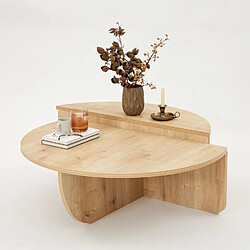 Acheter Concept Usine Table basse ronde design en bois CARLOW