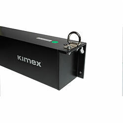 Kimex Ecran de projection motorisé 2,00 x 1,13m - Format 16:9 - Carter noir pas cher