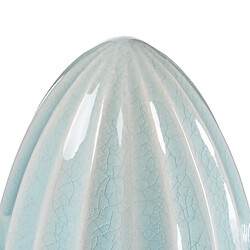 BigBuy Home Figurine Décorative 17,5 x 17,5 x 25,5 cm Turquoise