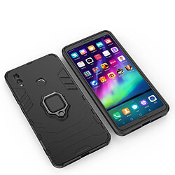 Acheter Wewoo Coque Housse de protection antichoc PC + TPU pour HuHonor Note 10, avec support d'anneau magnétique (Noir)