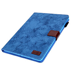 Avis Etui en PU avec fentes pour cartes bleu pour votre Apple iPad 10.2 (2019)