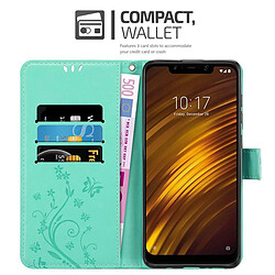 Cadorabo Coque Xiaomi Pocophone F1 Etui en Turquoise