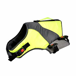 Paris Prix Gilet de Flottaison pour Chien Réfléchissant 43cm Jaune