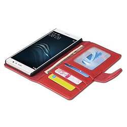 Avis Cadorabo Coque Huawei P9 Etui en Rouge