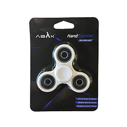 Hand spinner abyx rotations élevées 3 à 5 minutes roulement en acier inoxydable blanc