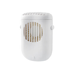 Avis Ventilateur Portatif Réglable d'ABS Portatif Rechargeable de Mini Ventilateur pour la Maison-Blanc