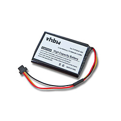 vhbw batterie remplacement pour TomTom 6027A0089521 pour système de navigation GPS (900mAh, 3,7V, Li-ion)