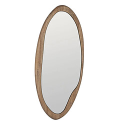 BigBuy Home Miroir mural Naturel 50 x 2 x 100 cm