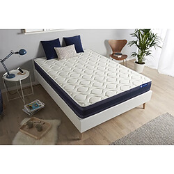 ACTISOM Matelas Mémoire de forme ACTIMEMO MORPHO 90x200 Maxi épaisseur 5zones de confort pas cher