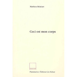 Ceci est mon corps