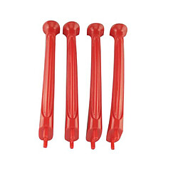 4pcs couverture hélice / rotection pour syma x5hw x5hc accessoires d'avion rouge