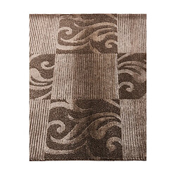 Vidal Tapis de couloir en laine 297x81 brun Darya pas cher