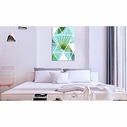 Paris Prix Tableau Imprimé Geometric Palm 40 x 60 cm