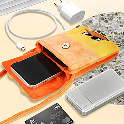 Acheter Avizar Pochette Bandoulière pour Smartphone en Tissu Design Canard Jaune