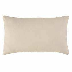 BigBuy Home Coussin Coton Beige 50 x 30 cm