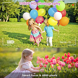 Acheter Yonis Appareil Photo Enfant Écran Rotatif HD Violet