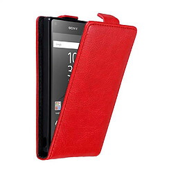 Cadorabo Coque Sony Xperia Z5 COMPACT Etui en Rouge