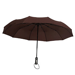 Parapluie De Voyage Automatique Auvent Coupe-vent Automatique Ouvert Café Fermé pas cher