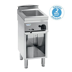 Bain-marie GN 1/1 gaz sur placard ouvert - gamme 700 - Tecnoinox