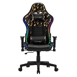 ML DESIGN MODERN LIVING LED Gaming Chair Chaise de bureau Chaise pivotante Réglable Bluetoothboxes