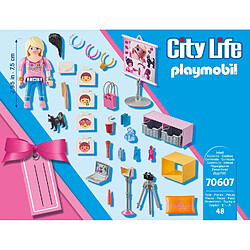 Avis Playmobil® PLAYMOBIL 70607 - City Life Set cadeau Social media Influencer