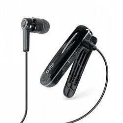 Casque monaural Bluetooth avec clip noir