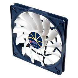 Ventilateur Titan, 120x120x15mm, TFD-12015H12ZP / KE (RB), ventilateur extrêmement silencieux, avec PWM, silencieux