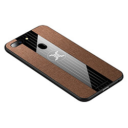 Wewoo Coque Souple Housse de protection en TPU antichoc pour OPPO R15 Standard Edition XINLI Marron