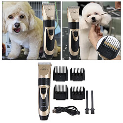 Tondeuses à Cheveux pour Chiens Tondeuses à Cheveux Silencieuses électriques Rechargeables Sans Fil à Faible Bruit pour Chiens Chats Fournitures de So