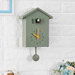 Avis Cuckoo Telling Time Silencieux 2 Bras Balayage Horloge Murale Horloge De Chevet Vert