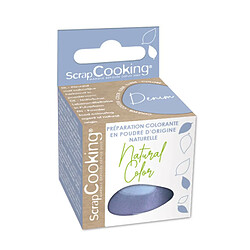 Scrapcooking Colorant d'origine naturelle - Denim 10 g