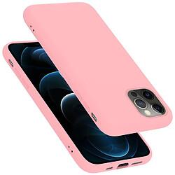 Cadorabo Coque iPhone 12 / 12 PRO Etui en Rose