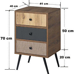 Avis Hanah Home Commode en aggloméré Fairway.