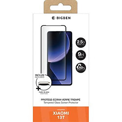 BigBen Connected Protège écran pour Xiaomi 13T / 13T Pro Oléophobe 2.5D avec SmartFrame™ Transparent