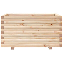 Acheter vidaXL Jardinière 90x60x49,5 cm bois de pin massif