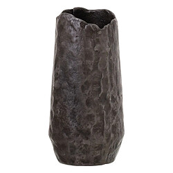 BigBuy Home Vase Gris Aluminium 14 x 14 x 26 cm