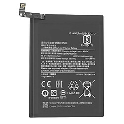 Avizar Batterie Interne pour Xiaomi Redmi Note 9 Pro 5020 mAh Compatible Remplace BN53