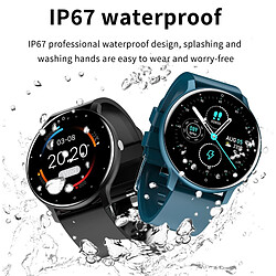 Acheter Universal Smartwatch Homme Full Touch Sport Fitness Watch Bluetooth pour Android IOS Smartwatch Homme + Boîte | Smartwatch (Noir)