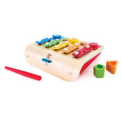 HAPE Jouet d'éveil musical en bois - Xylophone trieur de formes