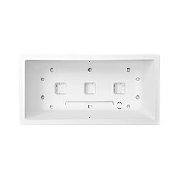 Acheter Jardinière rectangle en plastique 60 x 30 cm Elho Vivo Long - blanc